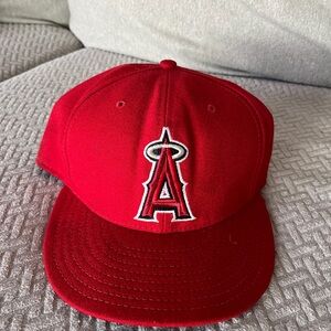 Los Angeles Angels Red Baseball Cap